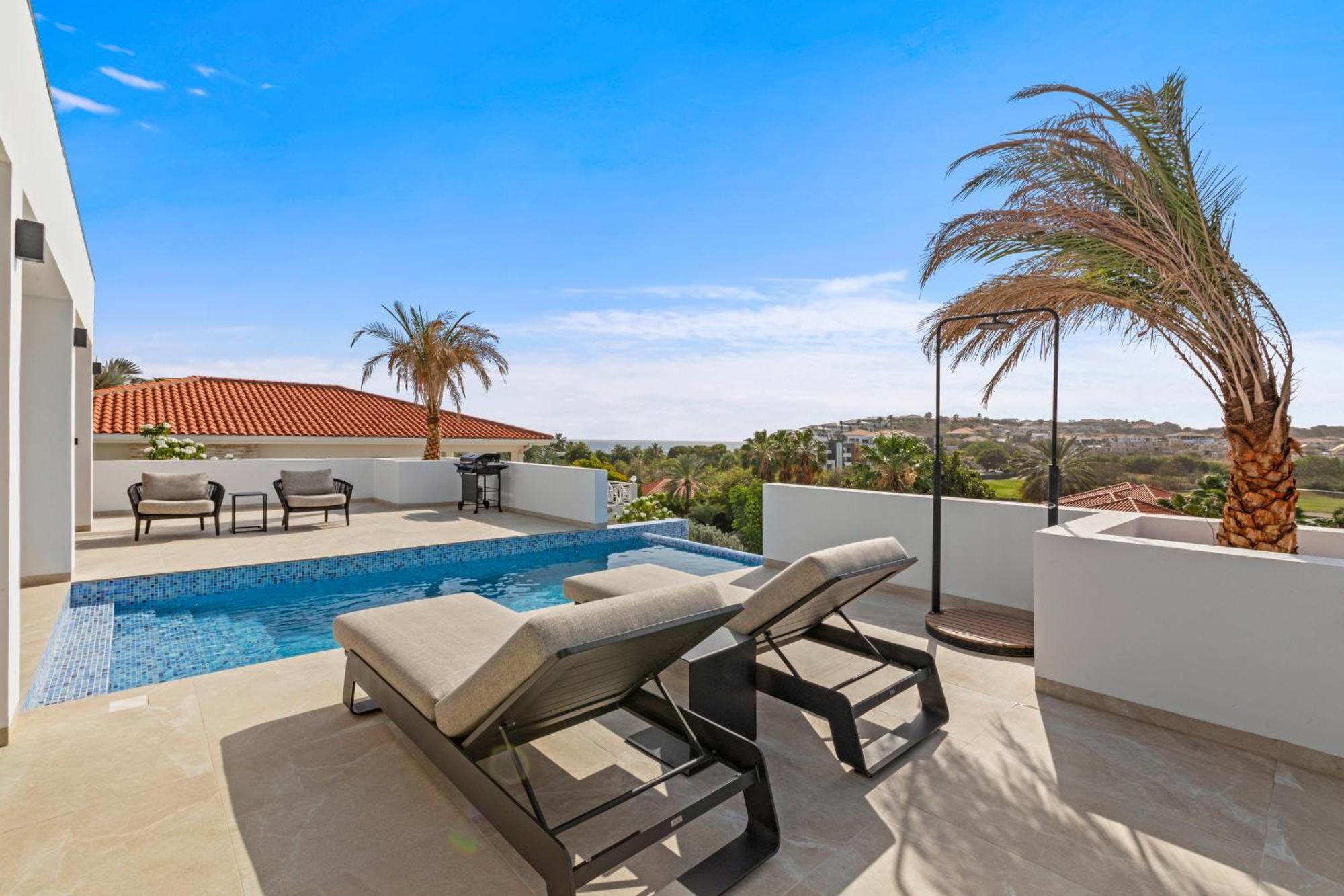 Villa Blue Bay Curacao Dorp Dorp Sint Michiel Exteriör bild
